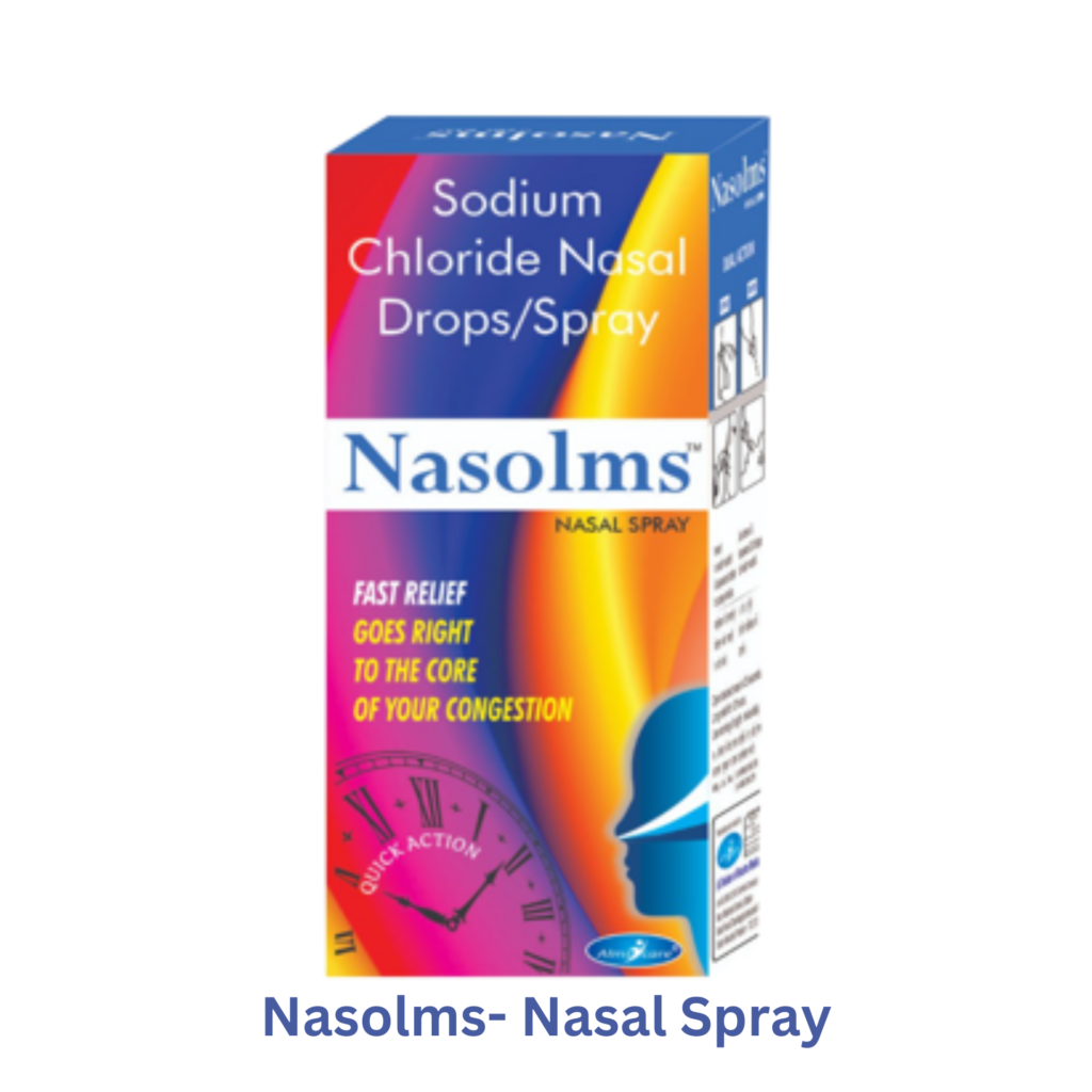 Nasolms , Nasal Congestion , Nasal spray , mastering nasal congestion